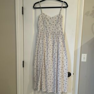 H&M linen blend dress size S